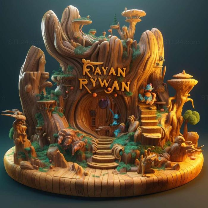 Games (Rayman Arena 2, GAMES_27526) 3D models for cnc